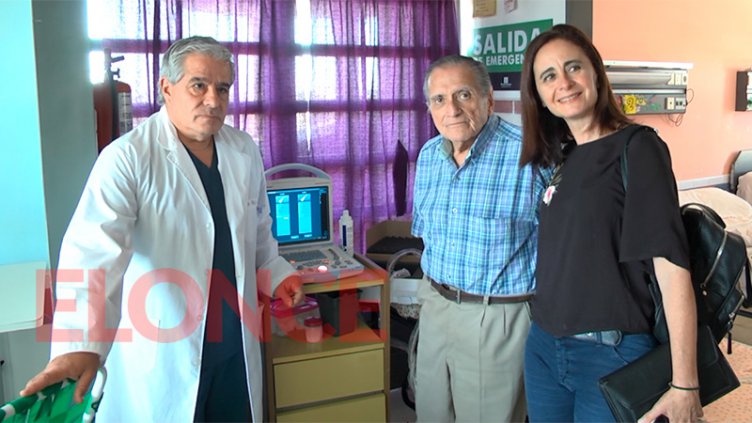 Cooperadora del hospital San Roque entregó un ecógrafo para la Sala de Cirugía