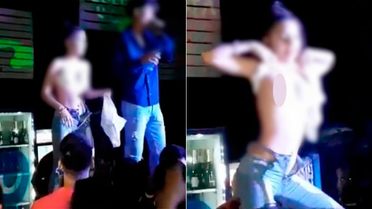 Polémica en boliche: Chicas muestran partes íntimas a cambio de un espumante