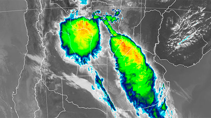 Extendieron alerta por granizo y tormentas a toda la provincia de Entre ...