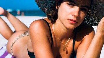 Agustina Cherri mostró cómo pasa sus vacaciones en el