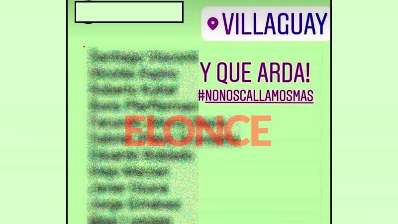 Escraches en Villaguay.