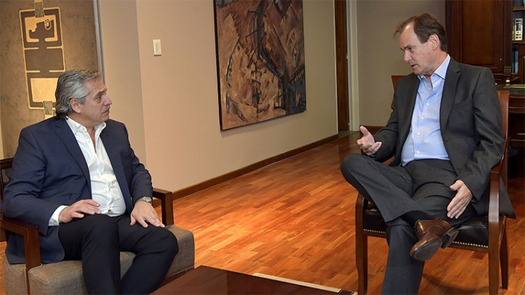 Bordet encabezará reunión para organizar la visita de Alberto Fernández