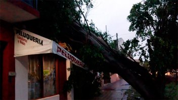 Graves consecuencias por la tormenta en Paraná: Piden precaución al circular