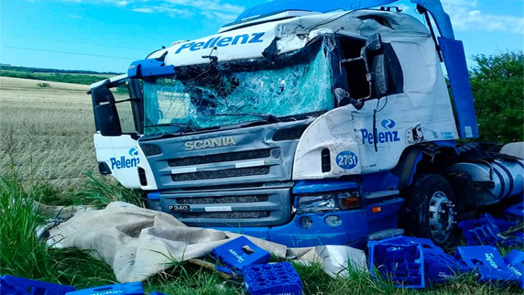 Confirman identidad y cómo ocurrió el choque que le costó la vida a camionero