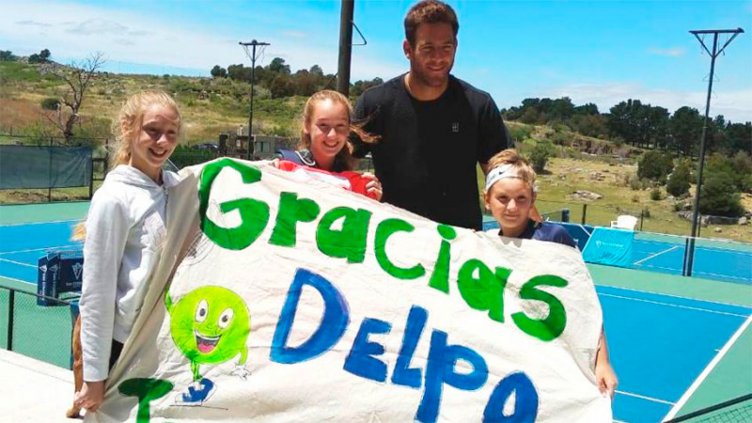 Sueño cumplido: los niños entrerrianos pudieron conocer a Del Potro