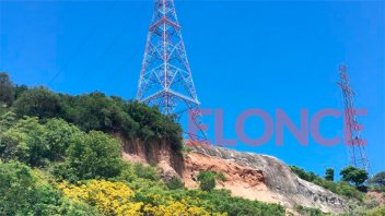 Más imágenes muestran los desmoronamientos en la barranca de la Toma Vieja
