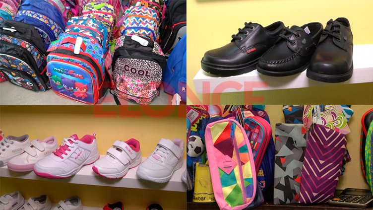 Pensando en la vuelta a clases: precios de mochilas y calzados