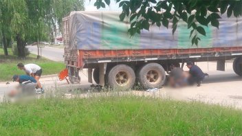 Un adolescente de 14 años perdió la vida en un accidente de moto