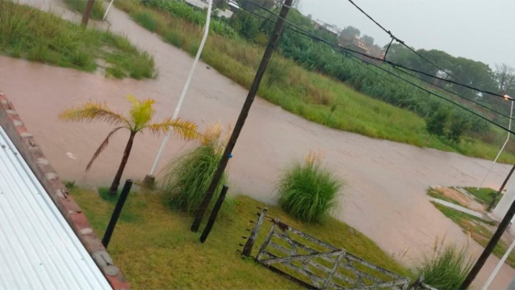 Por las tormentas, hubo cortes en el suministro del servicio eléctrico