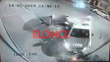 Video revela cómo fue el choque que involucró a varios vehículos en Paraná