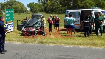 Nuevo accidente en zona de La Picada: Cuatro jóvenes fueron hospitalizados