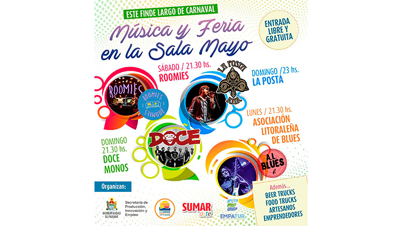 La Sala Mayo será escenario de una feria de food trucks con música en ...