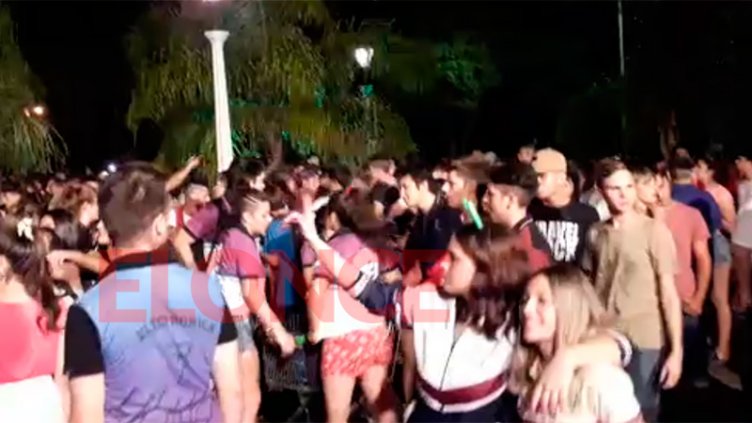 Controles por nuevo festejo de estudiantes: Las Últimas Vacaciones de Invierno