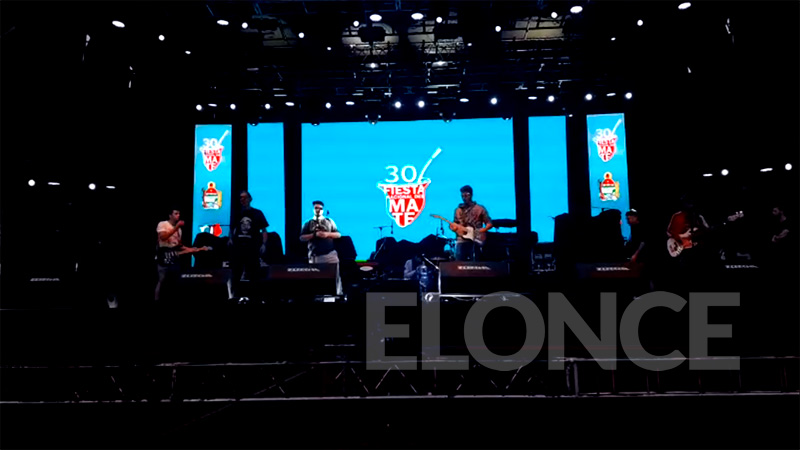 Video: Así fue la prueba de sonido para la segunda noche de la Fiesta del Mate