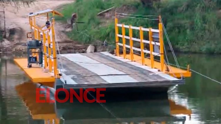 No funciona la balsa de Villa Urquiza: Cuándo reanuda sus viajes en el arroyo