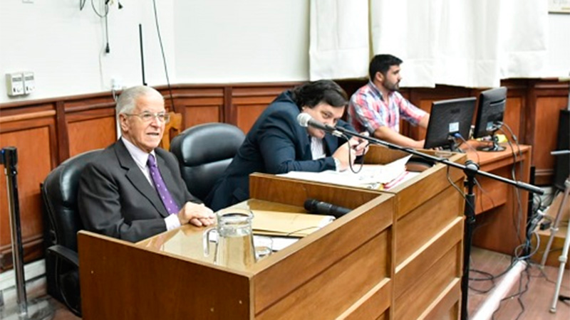 Se inició el juicio a Gustavo Rivas.
