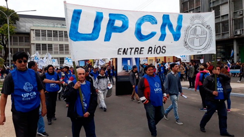 UPCN marchó contra la política económica nacional
