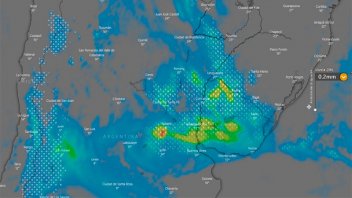Alerta por tormentas intensas: El sol reaparecería recién hacia fin de semana