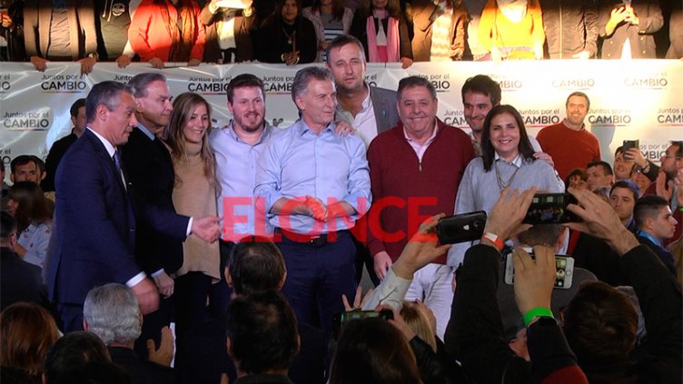 Acto de Juntos por el Cambio: Videos de Macri, Pichetto, De Angeli, Lena y Hein