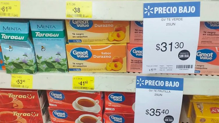 Las cadenas de supermercados ya comenzaron a vender alimentos sin IVA