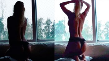 ¿Quién sacó la foto en topless a Nicole Neumann?: La rubia reveló detalles