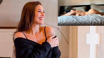 Ivana Nadal se adelantó a la primavera con una foto en topless y en tanga