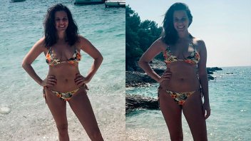 Periodista en bikini: Luciana Rubinska publicó fotos suyas poco usuales