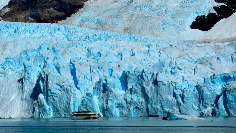El glaciar Spegazzini en el parque nacional Los Glaciares.