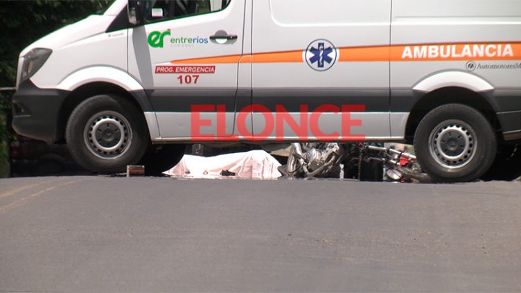 Choque en avenida Zanni: Identificaron al motociclista y demoraron al camionero