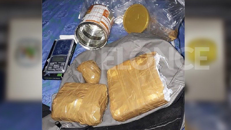 Incautaron casi un kilo de cocaína en Paraná