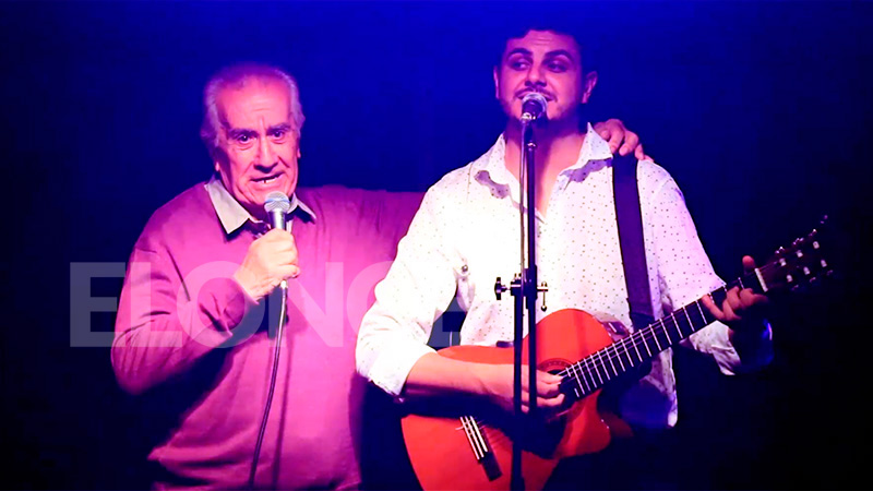 Junto a Marcos Pereyra