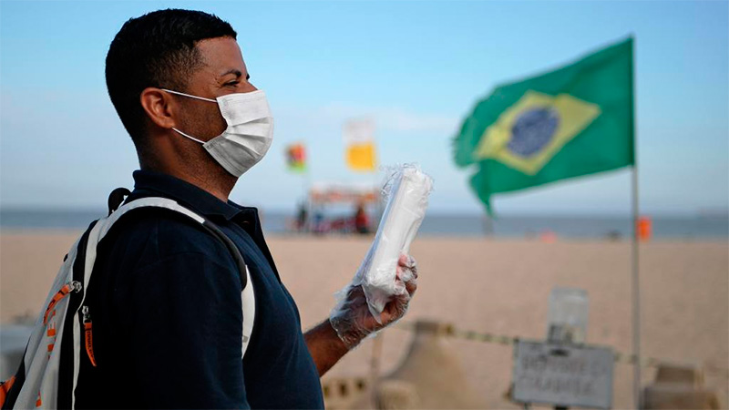 Preocupa el avance del coronavirus en Brasil