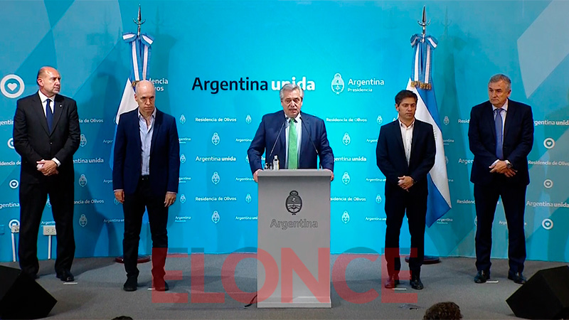 Fernández declaró aislamiento total: &quot;Seremos absolutamente inflexibles&quot;