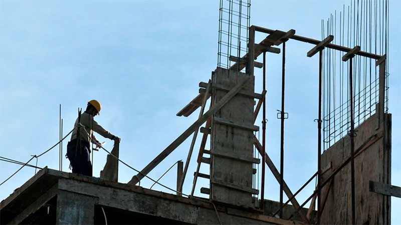 La construcción es uno de los segmentos más afectados