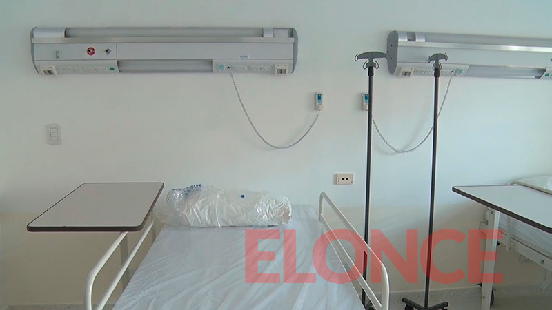 Las camas que se habilitarán en el hospital de La Baxada.-