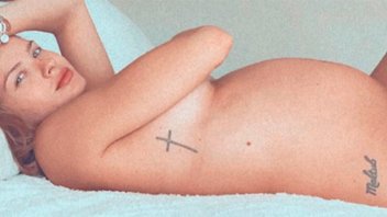 Con una foto desnuda, China Suárez confirmó su embarazo: La reacción de Vicuña