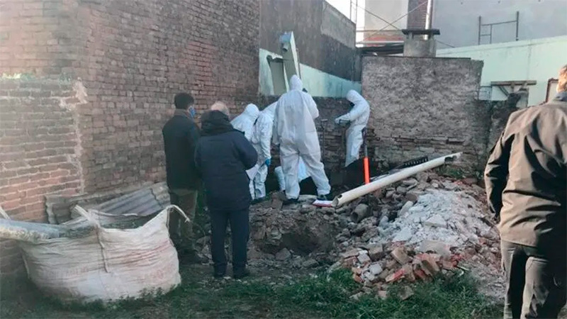 El cadáver de la mujer fue encontrado en una obra en construcción.