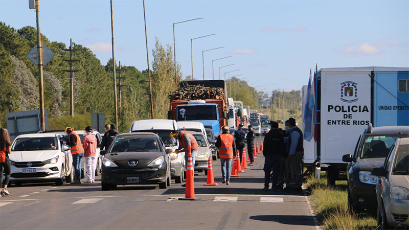 Gualeguaychú levanta los controles en los accesos a la ciudad