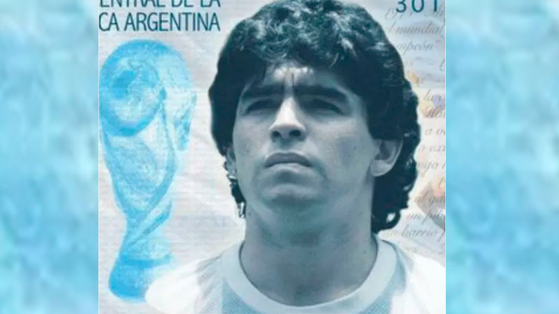 El billete de Maradona no podrá ser.