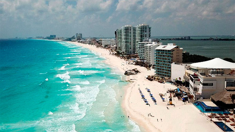 Playa de Cancún. (Archivo)