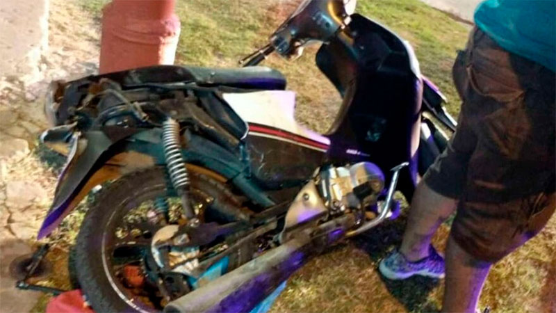 Ladrones en moto atropellaron y mataron a embarazada