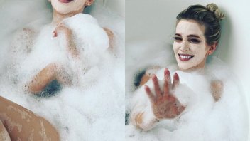 Luisana Lopilato sorprendió a sus fans con fotos desnuda en la bañera