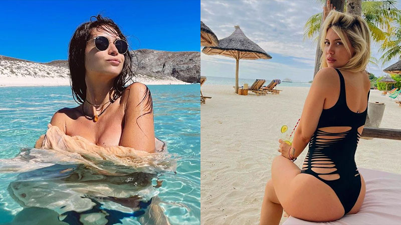 Felices vacaciones: Wanda y Zaira Nara se mostraron muy hot