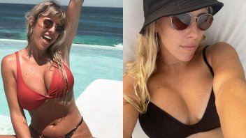 En bikini y sin filtros, cautiva a sus fans con imágenes de sus vacaciones