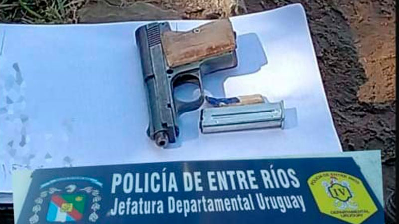 Quedó detenido tras amenazar a un menor y su madre con un arma de fuego ...