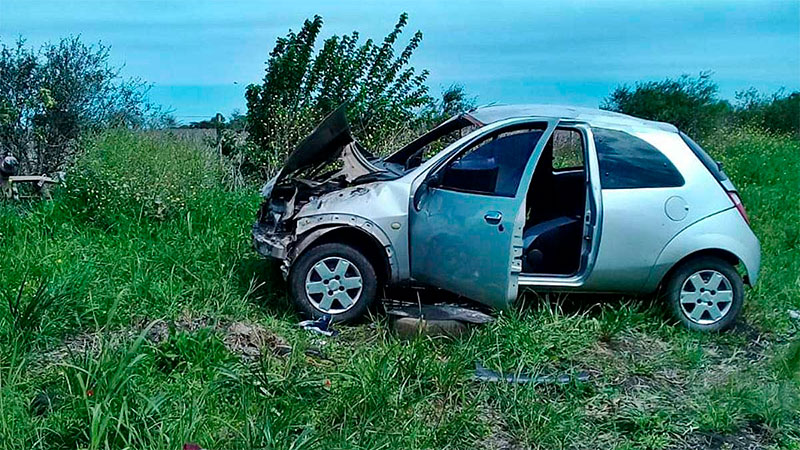 Automovilista Sufrió Graves Lesiones Tras Despistar Y Volcar En La Ruta ...