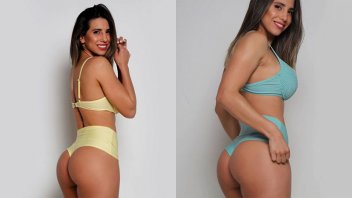 Cinthia Fernández hizo gala de su lomazo con distintas bikinis
