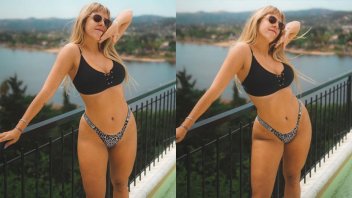 “Vedette 2021”: Nati Jota posó en bikini desde Villa Carlos Paz