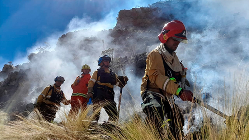 Bomberos Combaten “desde Tres Frentes”, Nuevo Foco De Incendio En ...