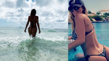 A los 49 años, Mónica Ayos atrae con su belleza desde las playas de Miami